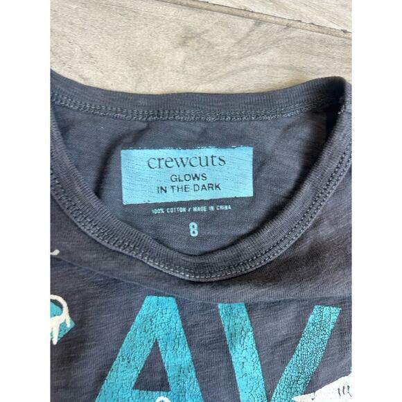 Crewcuts J Crew Boys Tshirts Size 8 Lot Of 3 Glow In The Dark - Picture 4 of 5